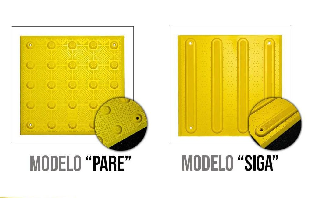 baldosa podotáctil para accesibilidad visual en Lima